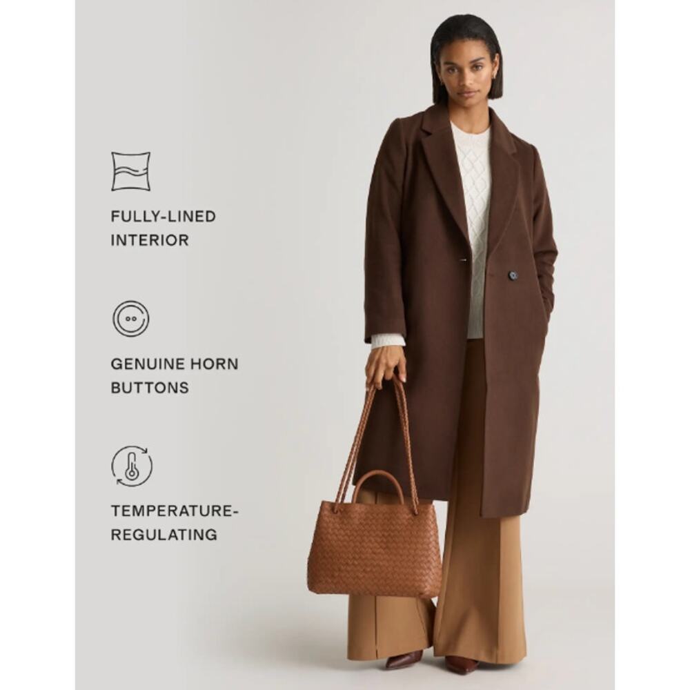 Quince Brown Women's Coat